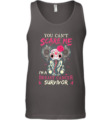 You can't Scare Me I'm Breast Cancer Survivor Elephant Funny Men's Tank Top Men's Tank Top - jonhlittlestore88