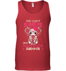 You can't Scare Me I'm Breast Cancer Survivor Elephant Funny Men's Tank Top Men's Tank Top - jonhlittlestore88