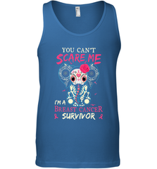 You can't Scare Me I'm Breast Cancer Survivor Elephant Funny Men's Tank Top Men's Tank Top - jonhlittlestore88
