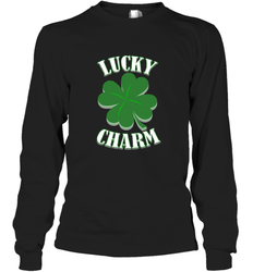 Lucky Charm Novelty St Patricks Day shirt Long Sleeve T-Shirt