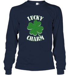 Lucky Charm Novelty St Patricks Day shirt Long Sleeve T-Shirt