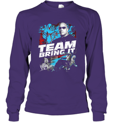 WWE The Rock Team Bring It Long Sleeve T-Shirt Long Sleeve T-Shirt - jonhlittlestore88