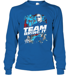 WWE The Rock Team Bring It Long Sleeve T-Shirt Long Sleeve T-Shirt - jonhlittlestore88