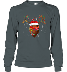 NFL Santa Hat American Football Reindeer Christmas Funny Sport Long Sleeve T-Shirt Long Sleeve T-Shirt - jonhlittlestore88