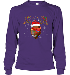 NFL Santa Hat American Football Reindeer Christmas Funny Sport Long Sleeve T-Shirt Long Sleeve T-Shirt - jonhlittlestore88
