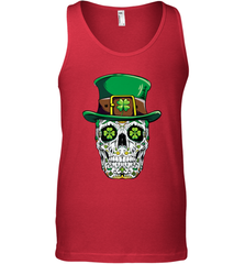 Sugar Skull Leprechaun T Shirt St Patricks Day Women Men Men's Tank Top Men's Tank Top - jonhlittlestore88