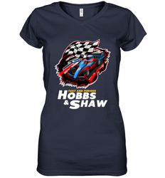 Fast and the furious Hobbs and Shaw Women's V-Neck T-Shirt