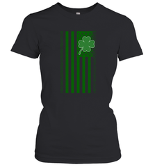 Lucky St. Patrick's Day Irish American Flag T Shirt Women's T-Shirt Women's T-Shirt - jonhlittlestore88