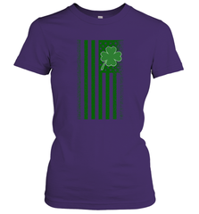 Lucky St. Patrick's Day Irish American Flag T Shirt Women's T-Shirt Women's T-Shirt - jonhlittlestore88