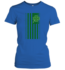 Lucky St. Patrick's Day Irish American Flag T Shirt Women's T-Shirt Women's T-Shirt - jonhlittlestore88