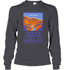 Grand Canyon National Park Centennial Logo Long Sleeve T-Shirt Long Sleeve T-Shirt - jonhlittlestore88
