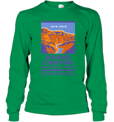 Grand Canyon National Park Centennial Logo Long Sleeve T-Shirt Long Sleeve T-Shirt - jonhlittlestore88
