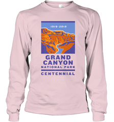 Grand Canyon National Park Centennial Logo Long Sleeve T-Shirt Long Sleeve T-Shirt - jonhlittlestore88