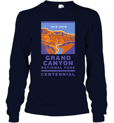 Grand Canyon National Park Centennial Logo Long Sleeve T-Shirt Long Sleeve T-Shirt - jonhlittlestore88