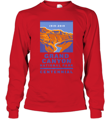 Grand Canyon National Park Centennial Logo Long Sleeve T-Shirt Long Sleeve T-Shirt - jonhlittlestore88
