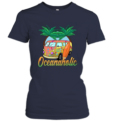Retro Surfer Love Surfing Beach Party Tropical Vacay Women's T-Shirt