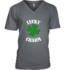 Lucky Charm Novelty St Patricks Day shirt (2) Men's V-Neck Men's V-Neck - jonhlittlestore88