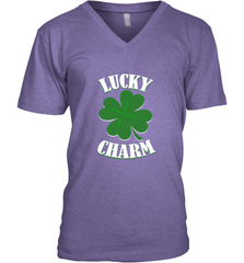 Lucky Charm Novelty St Patricks Day shirt (2) Men's V-Neck Men's V-Neck - jonhlittlestore88