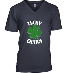 Lucky Charm Novelty St Patricks Day shirt (2) Men's V-Neck Men's V-Neck - jonhlittlestore88