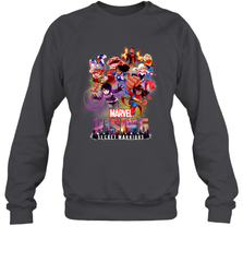 Marvel Rising Secret Warriors Hero Action Pose Collage Crewneck Sweatshirt Crewneck Sweatshirt - jonhlittlestore88