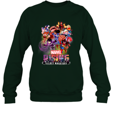 Marvel Rising Secret Warriors Hero Action Pose Collage Crewneck Sweatshirt Crewneck Sweatshirt - jonhlittlestore88