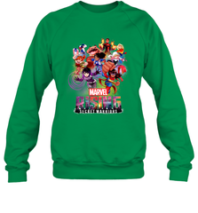 Marvel Rising Secret Warriors Hero Action Pose Collage Crewneck Sweatshirt Crewneck Sweatshirt - jonhlittlestore88