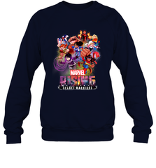 Marvel Rising Secret Warriors Hero Action Pose Collage Crewneck Sweatshirt Crewneck Sweatshirt - jonhlittlestore88