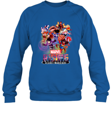 Marvel Rising Secret Warriors Hero Action Pose Collage Crewneck Sweatshirt Crewneck Sweatshirt - jonhlittlestore88