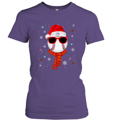 Toronto Blue Jays LogoChristmas Baseball Player Glasses Santa Hat Pajama Gift Women's T-Shirt Women's T-Shirt - jonhlittlestore88