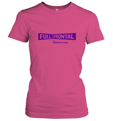 Full Frontal with Samantha Bee Purple Logo Women's T-Shirt Women's T-Shirt - jonhlittlestore88