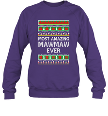 Xmas Gifts for Maw Maw Ugly Christmas gift idea Crewneck Sweatshirt Crewneck Sweatshirt - jonhlittlestore88