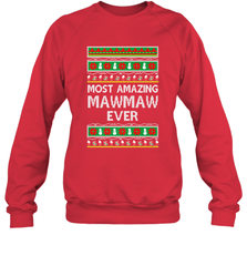 Xmas Gifts for Maw Maw Ugly Christmas gift idea Crewneck Sweatshirt Crewneck Sweatshirt - jonhlittlestore88
