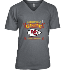 NFL Kansas City Chiefs Pro Line by Fanatics Super Bowl LIV Champions Men's V-Neck Men's V-Neck - jonhlittlestore88