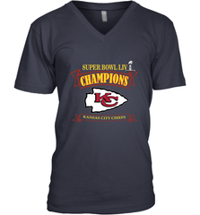 NFL Kansas City Chiefs Pro Line by Fanatics Super Bowl LIV Champions Men's V-Neck Men's V-Neck - jonhlittlestore88