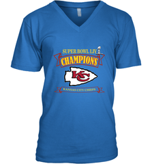 NFL Kansas City Chiefs Pro Line by Fanatics Super Bowl LIV Champions Men's V-Neck Men's V-Neck - jonhlittlestore88
