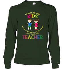 They Call Me Teacher School Kids Fun Appreciation Long Sleeve T-Shirt Long Sleeve T-Shirt - jonhlittlestore88