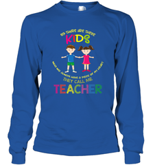 They Call Me Teacher School Kids Fun Appreciation Long Sleeve T-Shirt Long Sleeve T-Shirt - jonhlittlestore88