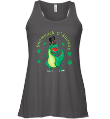 T Rex Dinosaur St. Patrick's Day Irish Funny Women's Racerback Tank Women's Racerback Tank - jonhlittlestore88