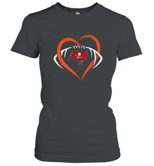 NFL Tampa Bay Buccaneers Heart Love Football Women's T-Shirt Women's T-Shirt - jonhlittlestore88