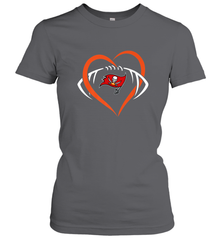 NFL Tampa Bay Buccaneers Heart Love Football Women's T-Shirt Women's T-Shirt - jonhlittlestore88