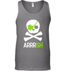 St. Patricks Day Irish Pirate Skull and Cross bones Men's Tank Top Men's Tank Top - jonhlittlestore88