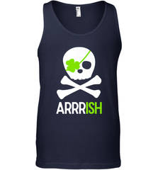 St. Patricks Day Irish Pirate Skull and Cross bones Men's Tank Top Men's Tank Top - jonhlittlestore88