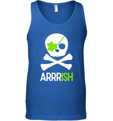 St. Patricks Day Irish Pirate Skull and Cross bones Men's Tank Top Men's Tank Top - jonhlittlestore88