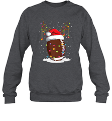 NFL Christmas Football Reindeer Funny Santa Hat Xmas Kids Gift Crewneck Sweatshirt Crewneck Sweatshirt - jonhlittlestore88