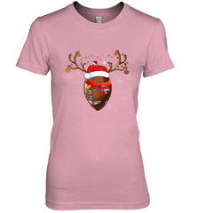 NFL Santa Hat American Football Reindeer Christmas Funny Sport Women's Premium T-Shirt Women's Premium T-Shirt - jonhlittlestore88