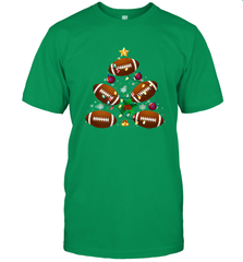 NFL Christmas Pajama Football Christmas Ornaments Tree Xmas Gift Men's T-Shirt Men's T-Shirt - jonhlittlestore88
