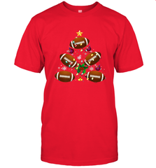 NFL Christmas Pajama Football Christmas Ornaments Tree Xmas Gift Men's T-Shirt Men's T-Shirt - jonhlittlestore88