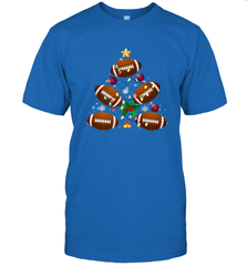 NFL Christmas Pajama Football Christmas Ornaments Tree Xmas Gift Men's T-Shirt Men's T-Shirt - jonhlittlestore88