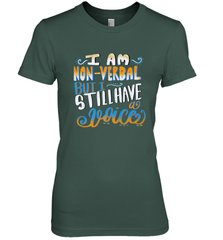 Special Needs NonVerbal Autism Awesome Women's Premium T-Shirt Women's Premium T-Shirt - jonhlittlestore88
