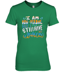 Special Needs NonVerbal Autism Awesome Women's Premium T-Shirt Women's Premium T-Shirt - jonhlittlestore88